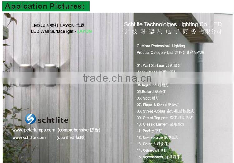 RYAN Hot Sell up and down light IP54 led round lamp