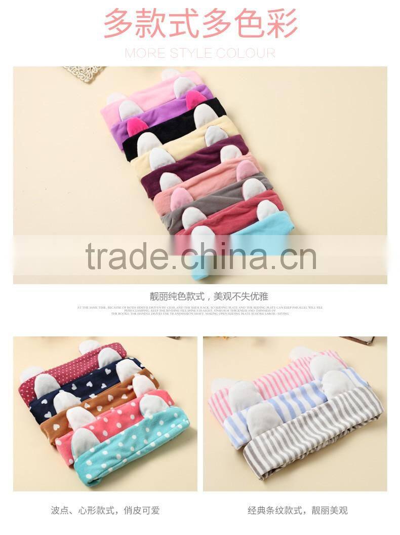 Soft hairband polyester material cute animal headband for girls gift
