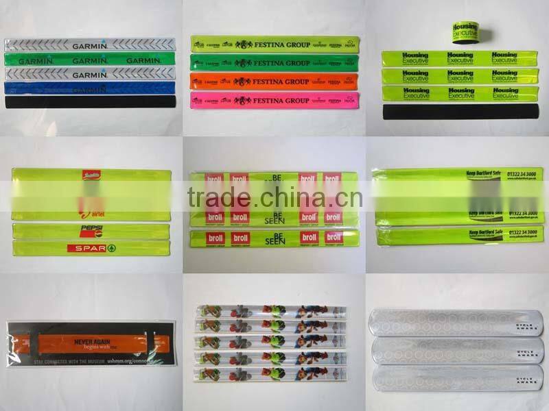 EN716P reflective slap bracelet / bracelet/reflective band