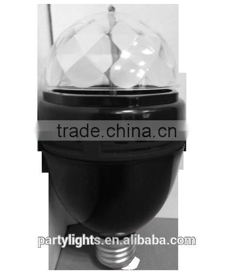 New Black Led Rotational Multi Colored Party Light Home Party Disco Lighting