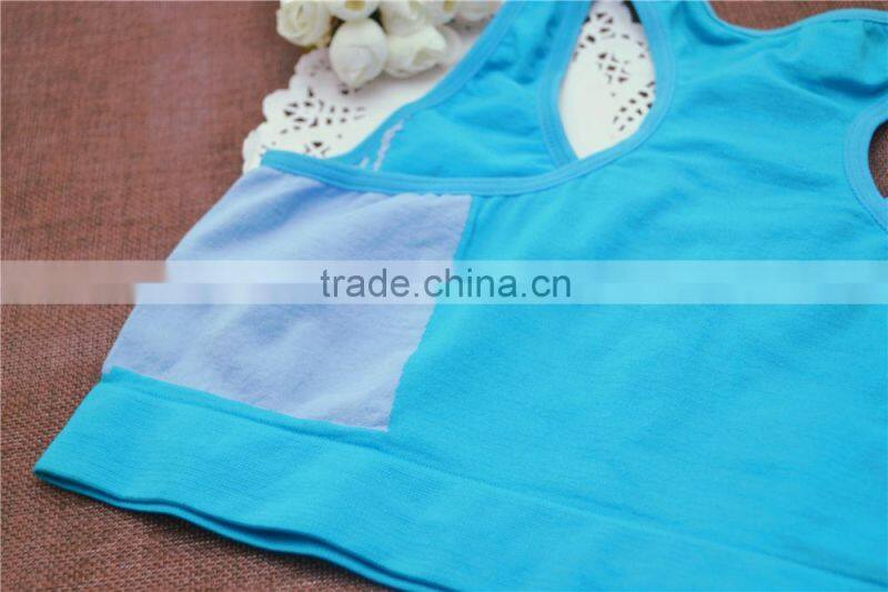 Seamless bra top yoga top girl sport bra underwear