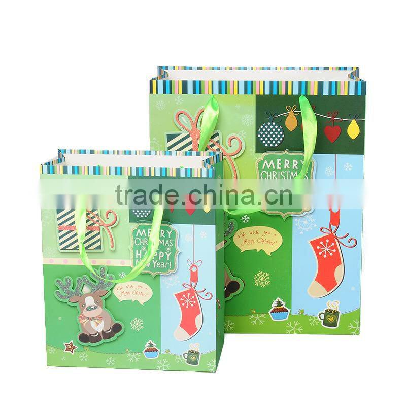 christmas gift paper bag