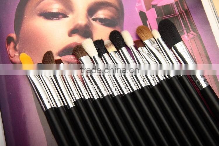 EALIKE double ended cosmetic brush set,eye shadow cosmetic brush