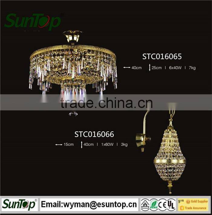 2016 home decoration led crystal chandelier has CE/Rohs/UL/SAA