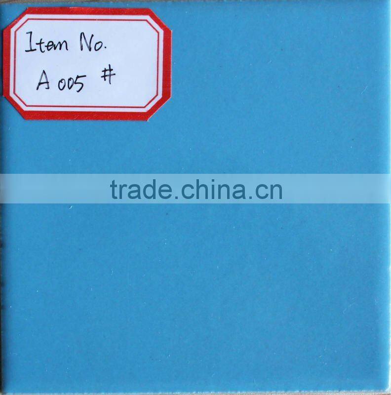 Light and cheap building material for swimming pool tile blue(100*100mm)