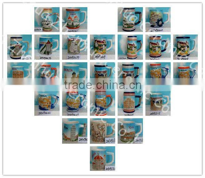 Bulgaria hand painted ceramic souvenir plate