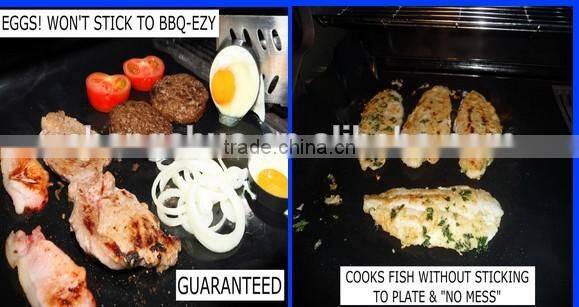mat accessory type and fiberglass + PTFE material non-stick BBQ grill mat cutting in pcs as Alibaba best seller China supplier