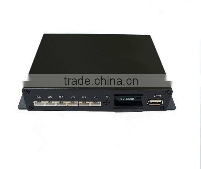 RDB PIR sensor advertising signage player with RS232 Control,6 LED push buttons DS005B-10
