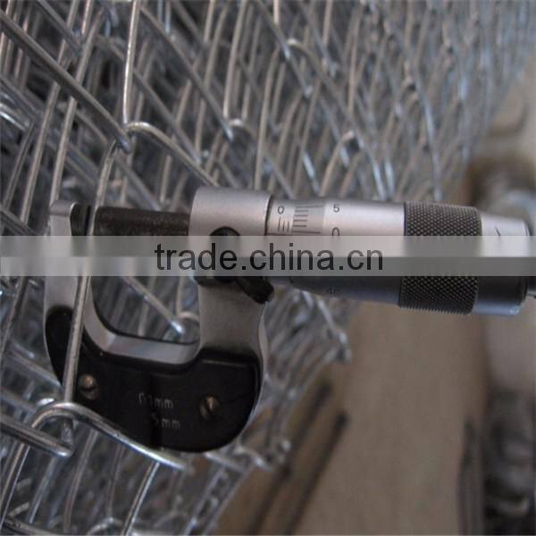 ISO9001 anping high quality hot dipped galvanized and pvc coated chain mesh fencing (Trade Assurance)