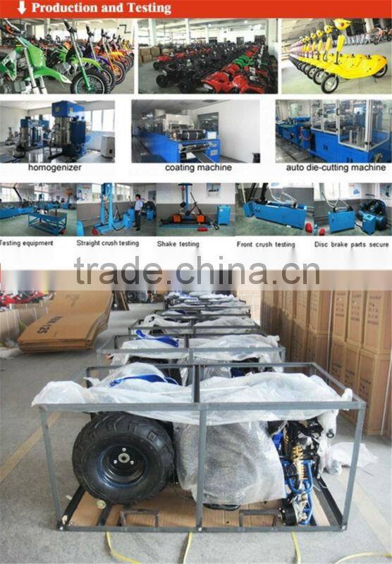 49cc cool sports atv with CE by pull starer chain drive