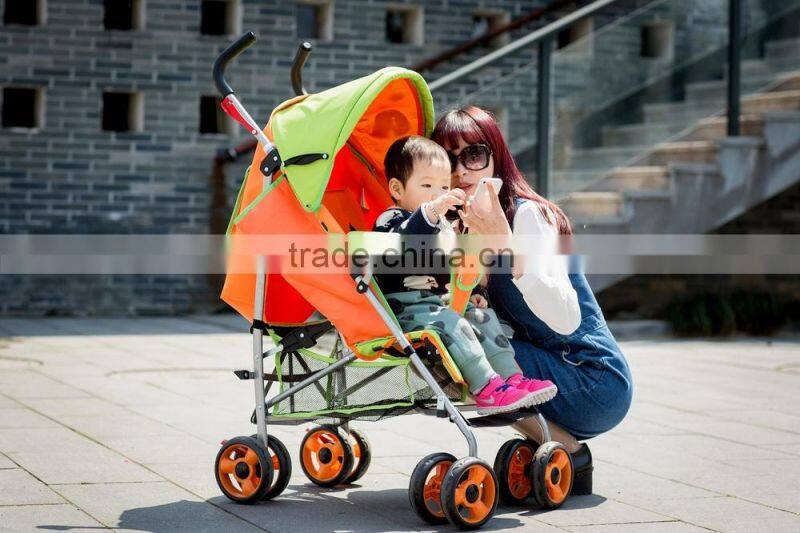 Deluxe Foldable Baby Stroller