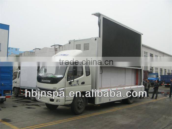New foton LED mobile advertising truck,digital mobile billboard truck for sale