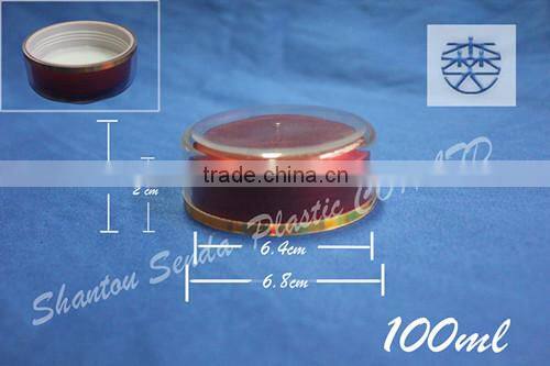 pill acrylic bottle with screw cap, heal care pill acrylic bottle, acrylic bottle for pharmaceutical used, high quality