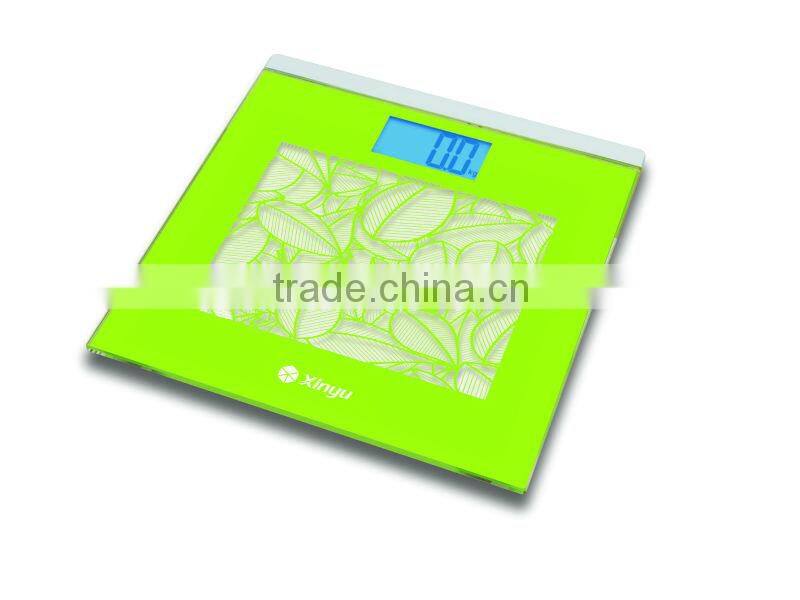 ultra-slim bathroom scale 330lb 150kg capacity 100g resolution electronic bathroom scale model: XY-3079