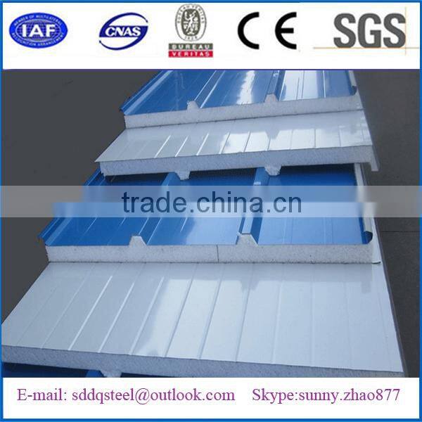 New design for precast lightweight eps cement sandwich panel eps fire proof wall panels