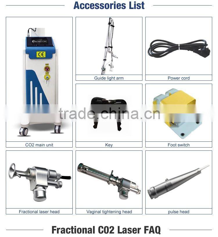 MSLCF02A Factory Direct best price fractional co2 laser equipment, co2 laser scar removal