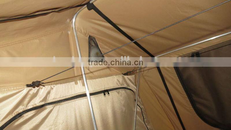 Aluminum Pole Material and 1 - 2 Person Tent Type roof top tent
