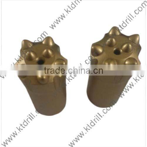 45mm R32 thread rock drill button bit with tungsten carbide