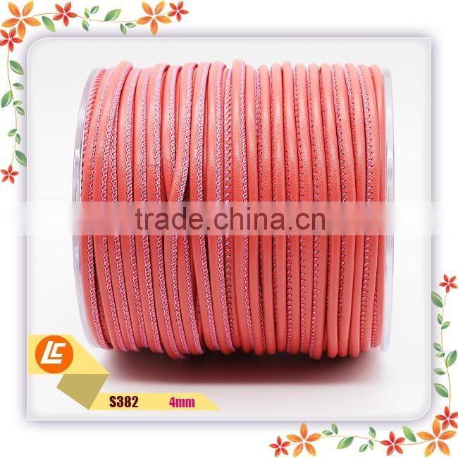napa bulk wholesale price colorful real leather cord for bracelet making