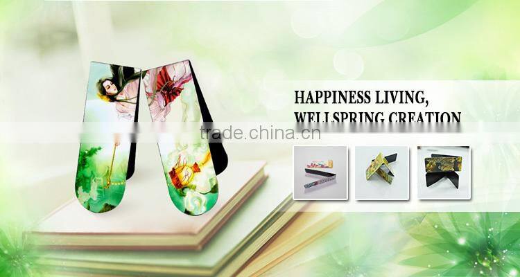 19-0009 Best selling product folding bookmarking personalised bookmarks for books print