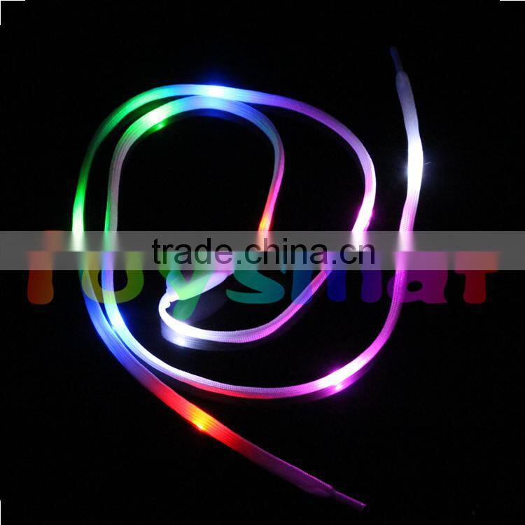 light up led shoelace PP shoelace led