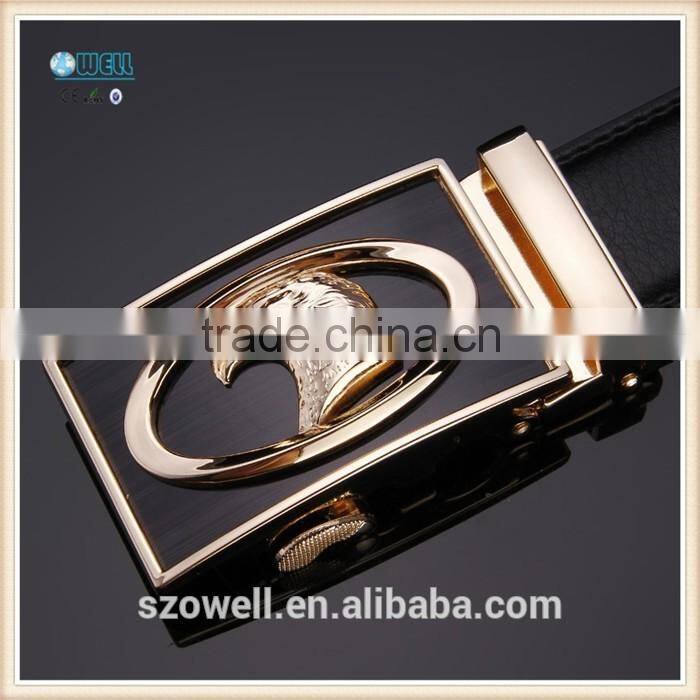 Genuine leather belt alloy buckle material and cow hide belt buckle italian belt buckle