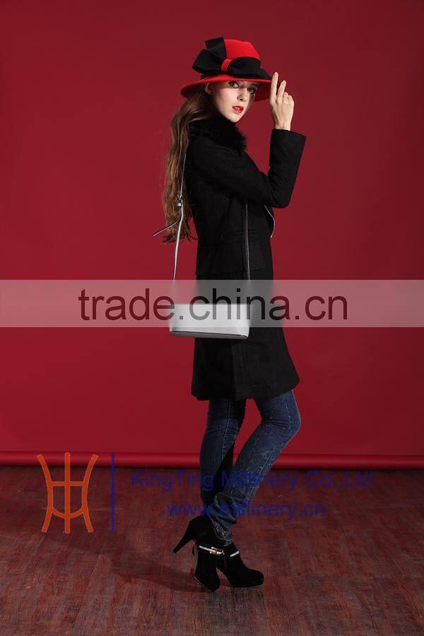 Making Wool Felt Hat With Suits and Bags Selling for any occasion