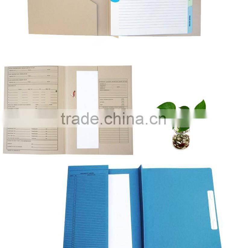 Manila folders clip file