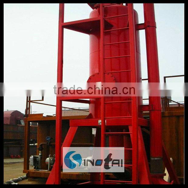 API !!! high quality ZYQ series drilling Mud gas separator for oilfield