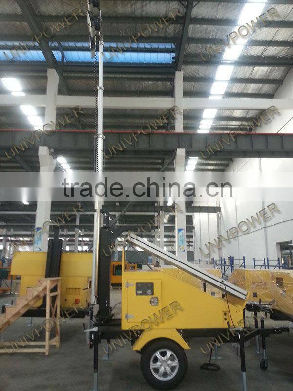 24V solar power light tower