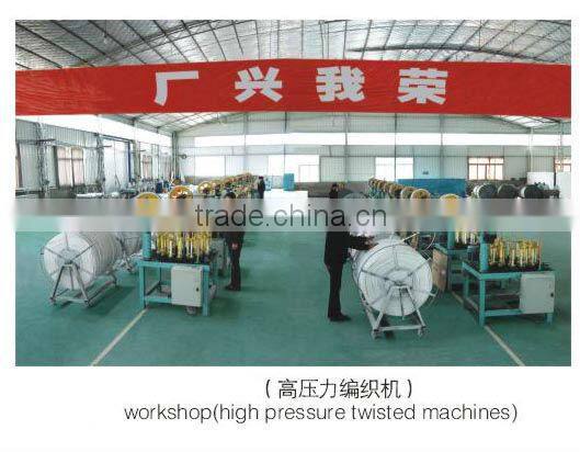 pvc welding hose , gas cutting hose,bule and red color ,high preuusre hose for gas and air