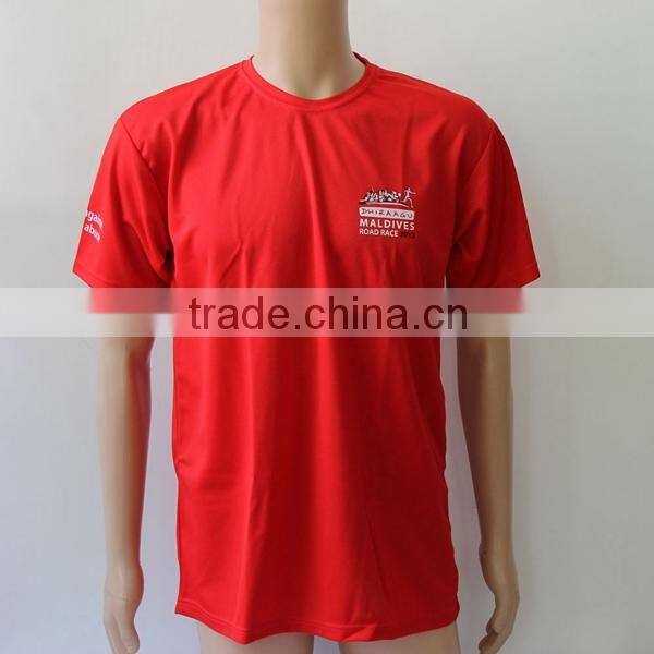 100% Polyester China cheap custom t shirt manufacturing