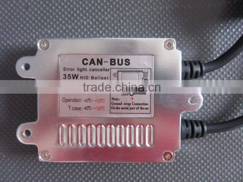 2014 Latest factory wholesale best one AC ballast 12V 35W DSP slim canbus ballast