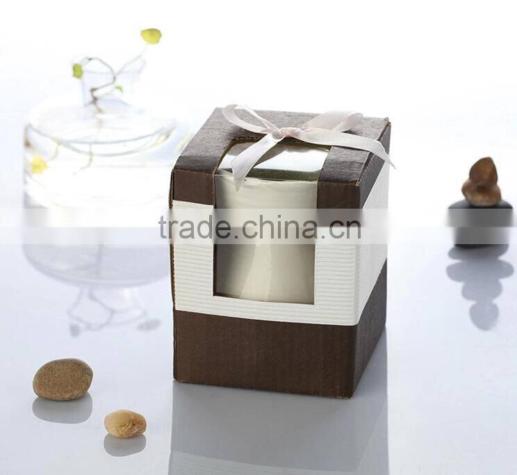 Unique shape ceramic aroma burner with bright color glaze