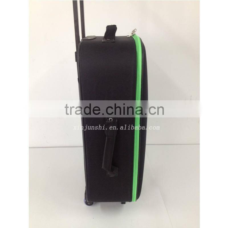 nylon waterproof durable hard trolley case luggage business travel wheeled luggage case for wholesale