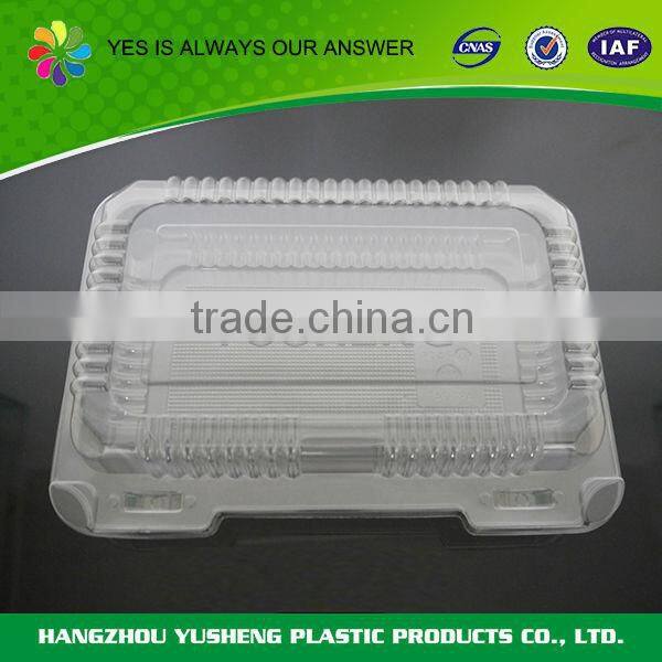 High quality PET material disposable food packaging box