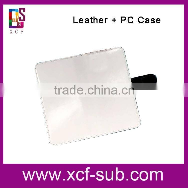 Wholesale Custom Design Light Weight Bulk 2D flip Blank Sublimation leather Mobile Phone Case For iphone6s