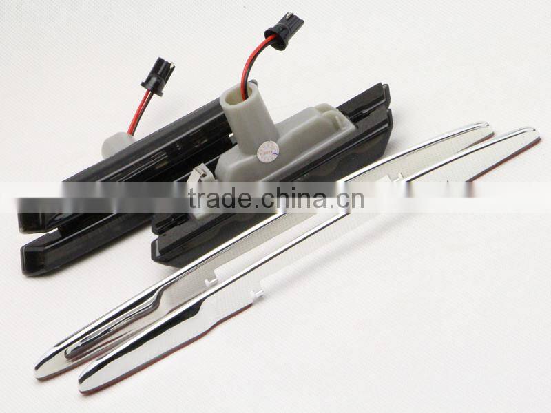 auto smoke no M logo led side lamps led side marker light for BMW 1 series E81 E82 E87 E88 LED led turn signals light