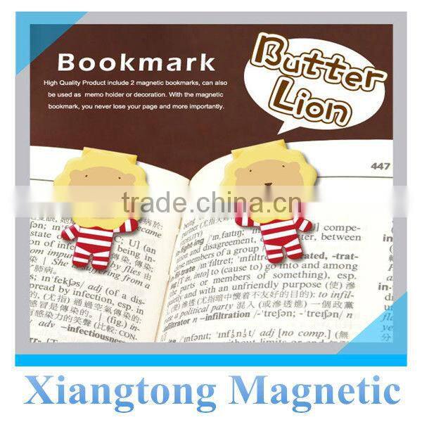 Black Backgrounf with Number Advertising Custom Design Paper Folding magnetic bookmark