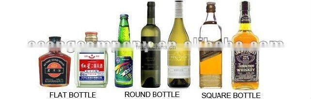 glass bottle monoblock sparkling wine filling machine