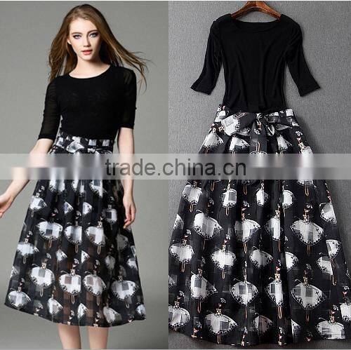 Black Dress Long Sleeve Womens With Sexy Style