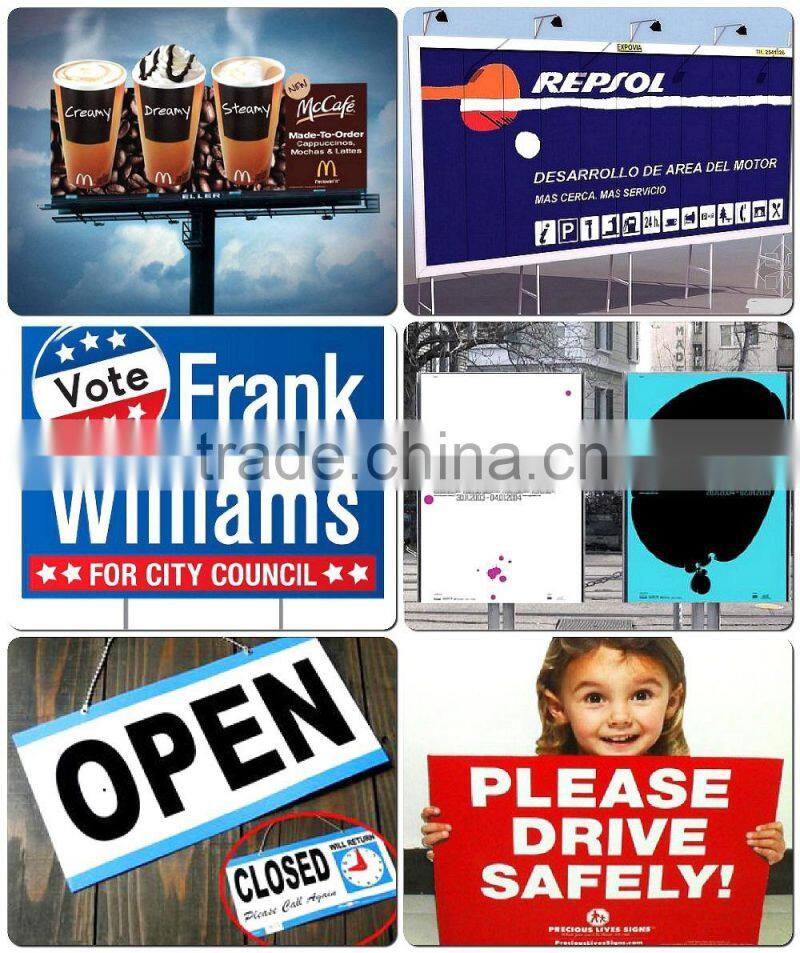 Outdoor PP Advertising Board, Corrugated PP Advertising Board