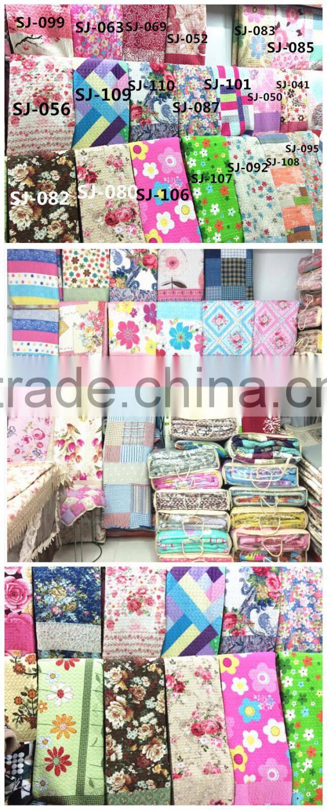 Patchwork Embroidery Quilted Bedding Sets Manufacturer Hot Sale