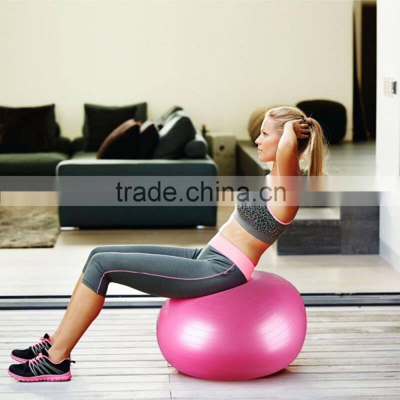 Ningbo Virson Clever Yoga Exercise Ball yoga ball With Hand Towel and Foot Pump