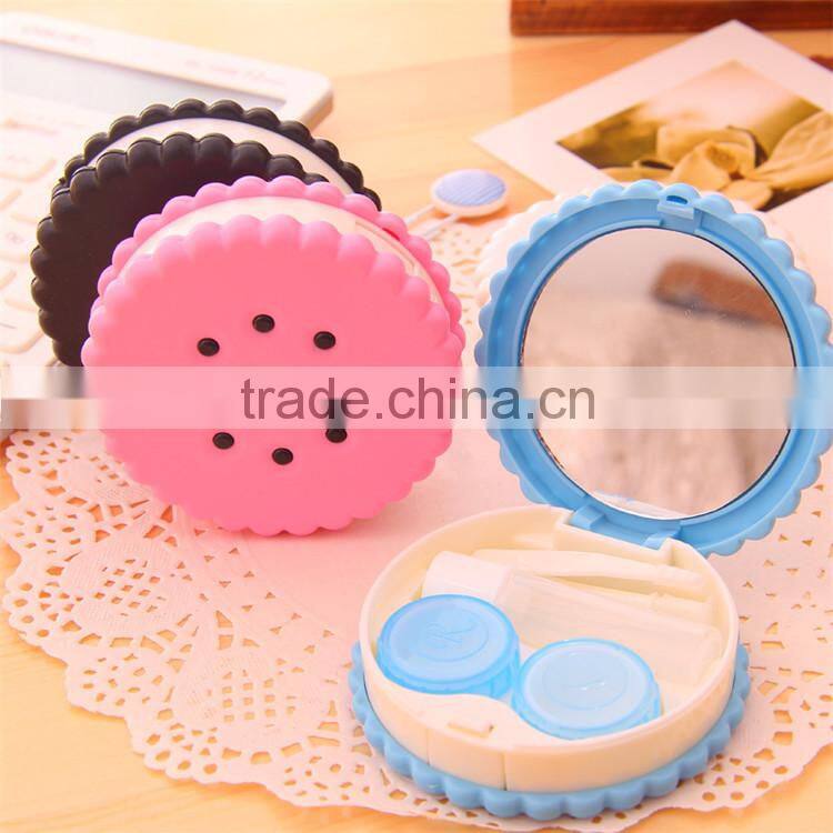 Cheap Cotact Lens Double Case/Wholesale Contact Lens Double Case For Color Contact Lens