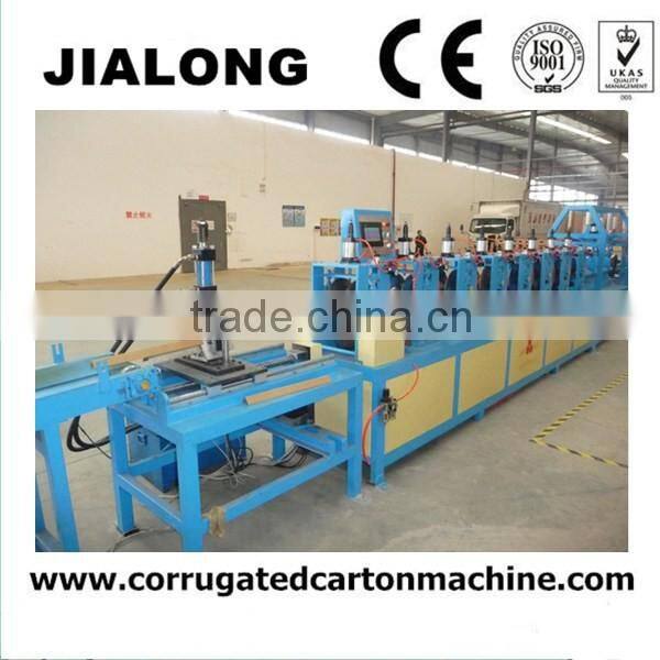 professional manufacturer packaging paper edge protector machine/ paper protector making machine/carton box making machine