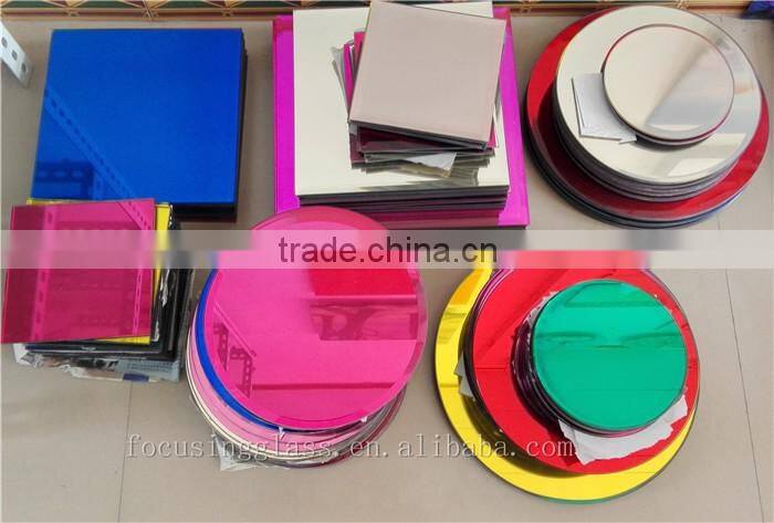 Custom shape&size tempered mirror glass