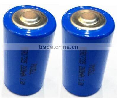 Er17335 3.6v 2100mAh Lithium Chloride Battery