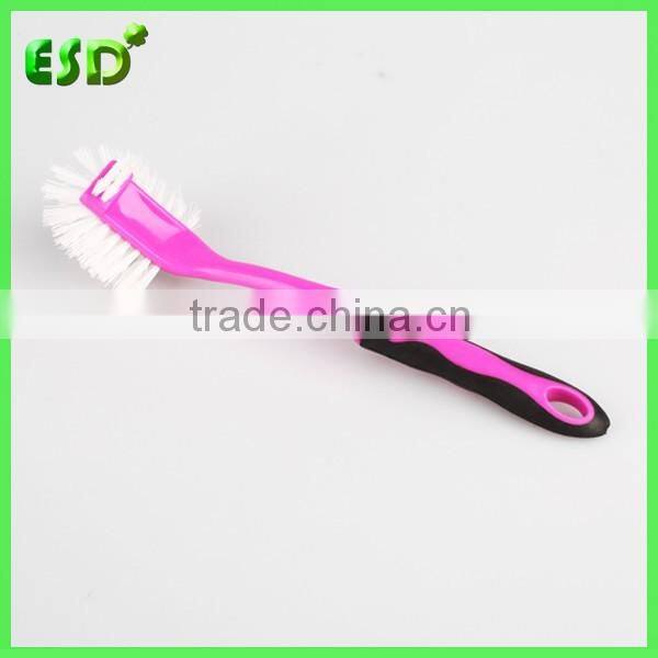 ESD Soft Grip Durable Square Plastic Kitchen Utensil Brush