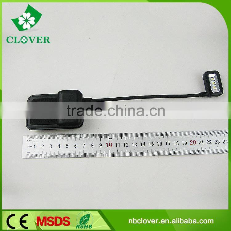 Every led 13000-15000MCD plastic 3 led bedside wireless reading lamp